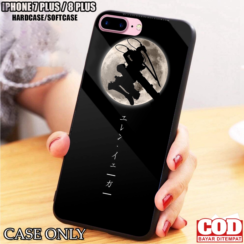 Case IPHONE 7 PLUS / IPHONE 8 PLUS - Casing IPHONE 7 PLUS / IPHONE 8 PLUS [ AOT ] Silikon - Kesing H