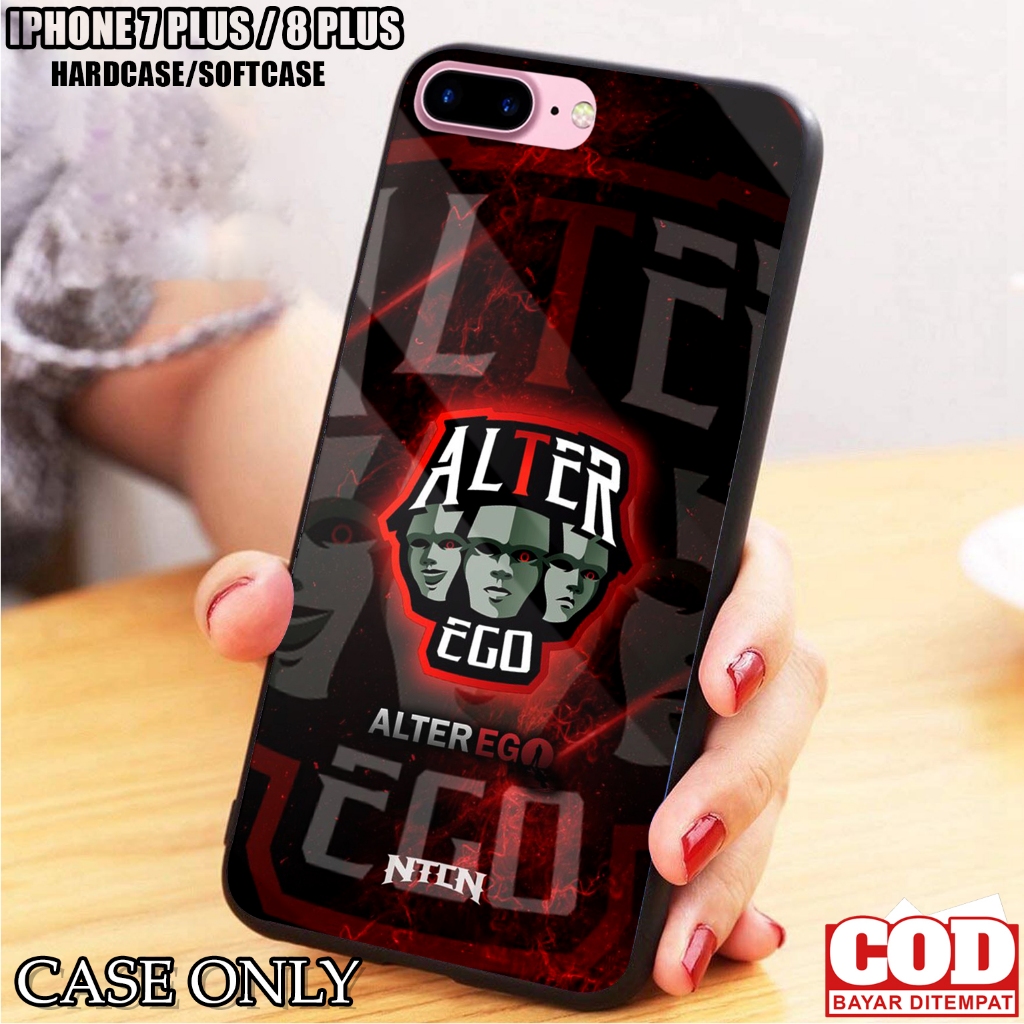 Case IPHONE 7 PLUS / IPHONE 8 PLUS - Casing IPHONE 7 PLUS / IPHONE 8 PLUS [ AE ] Silikon - Kesing Hp