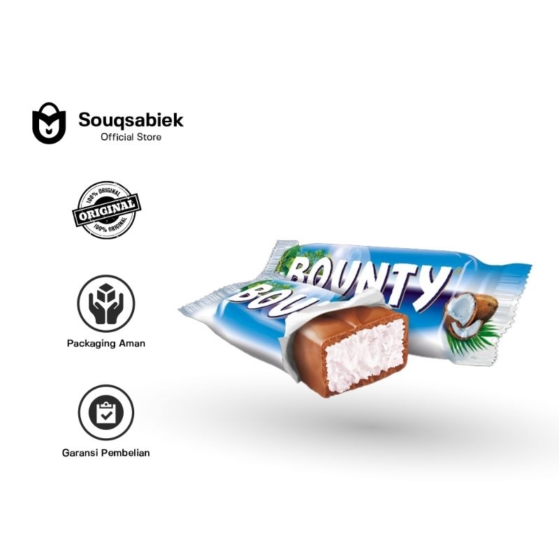 

BOUNTY COCONUTS COKELAT 28.5 GRAM