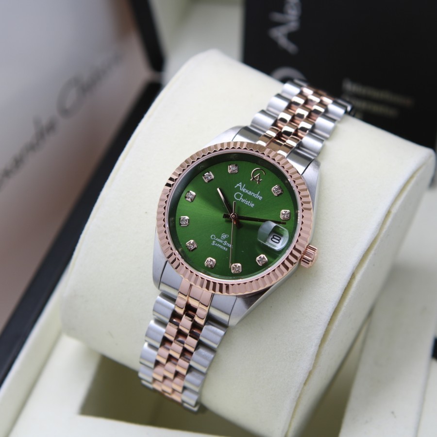 JAM TANGAN WANITA AC ALEXANDRE CHRISTIE 5013 MD ORIGINAL