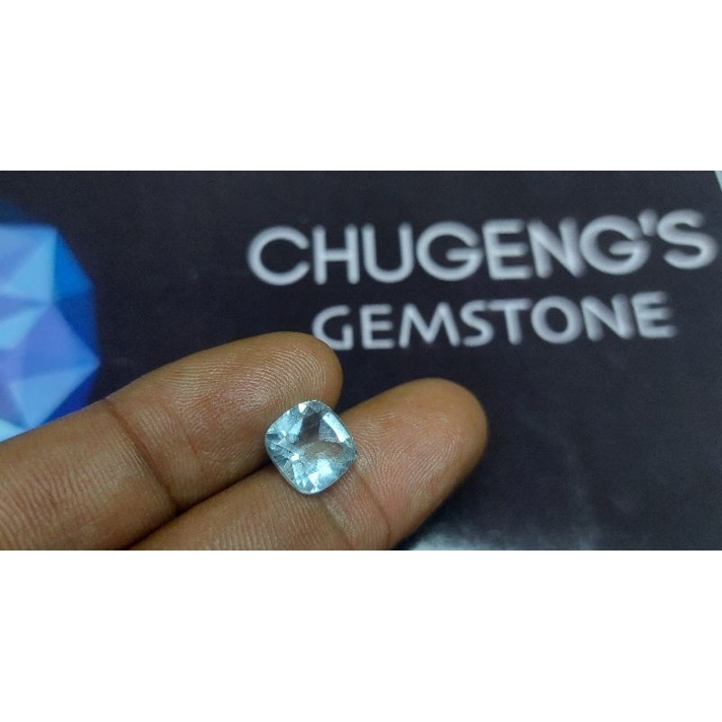 Natural Aquamarine batu permata