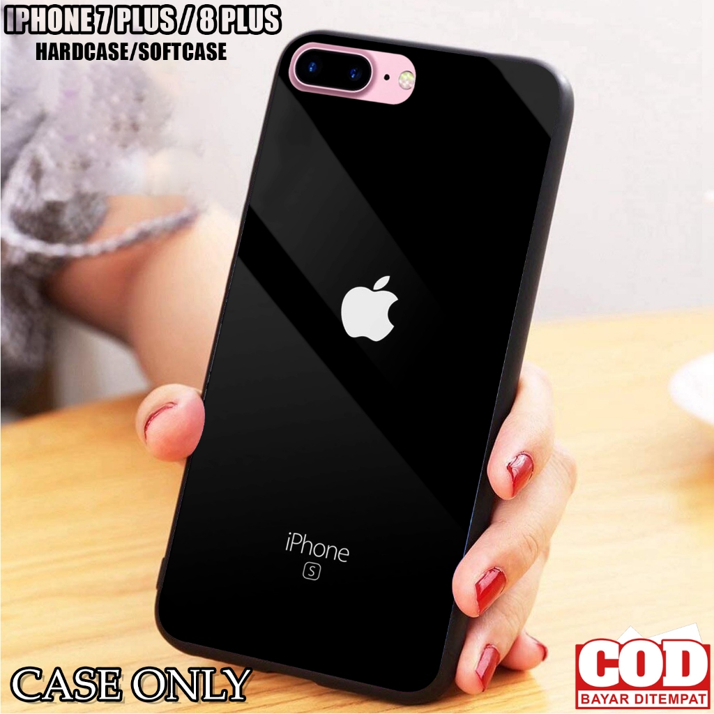 Case IPHONE 7 PLUS / IPHONE 8 PLUS - Casing IPHONE 7 PLUS / IPHONE 8 PLUS [ BRAND ] Silikon - Kesing