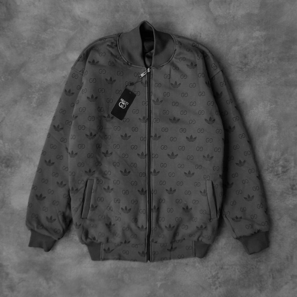 JACKET VARSITY ADIDAS MONOGRAM CASUAL