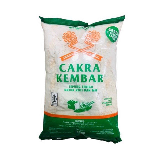 

✅ HAHA STORE | Bogasari Tepung Cakra Kembar 1 kg