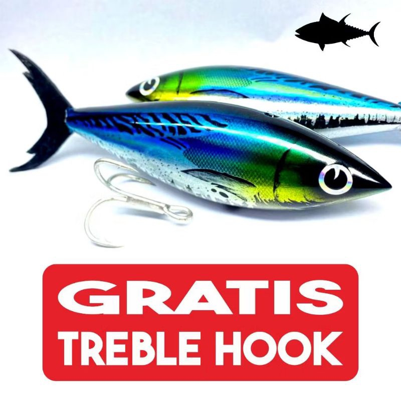 Umpan Mancing Tuna Lure Tuna Casting Fishing 60 Gram