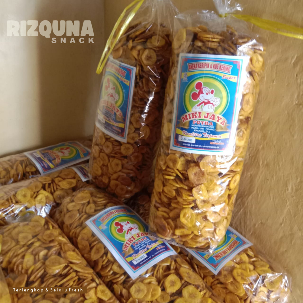 

KERIPIK PISANG MANIS 1KG (1000GR) / PISANG MADU SNACK KILOAN