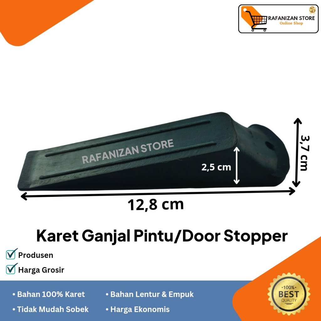 KARET GANJAL PINTU / DOOR STOPPER - KARET GANJELAN PINTU RUMAH - Penahan Ganjal Bantalan