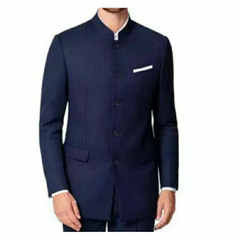 atasan jas Koko pria/jas model Mandarin pria