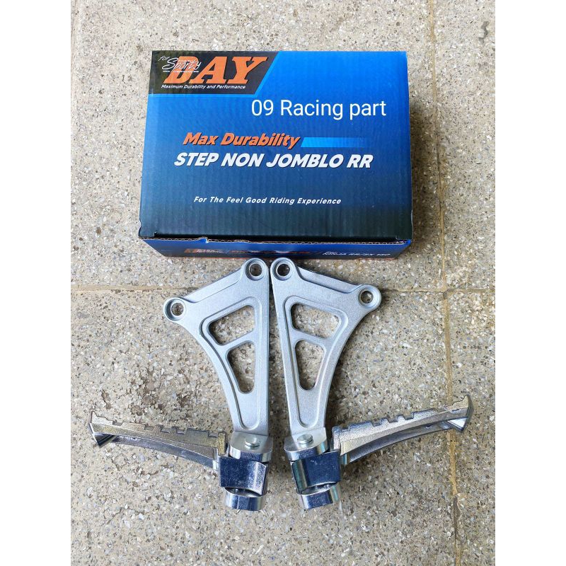 Footstep Postep Belakang Ninja RR Knalpot Cobra Bahan Cnc