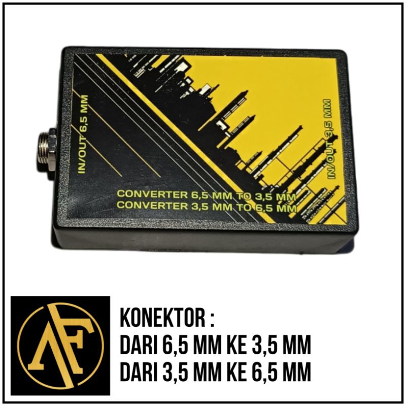KONEKTOR 6,5 MM TO 3,5 MM, ATAU 3,5 MM TO 6,5 MM