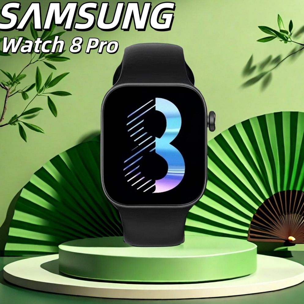 KODE I3J9 COD 1Ori Samsung Smartwatch 8 pro bluetooth Call jam pintar HD touchscreen Jam Tangan Pint