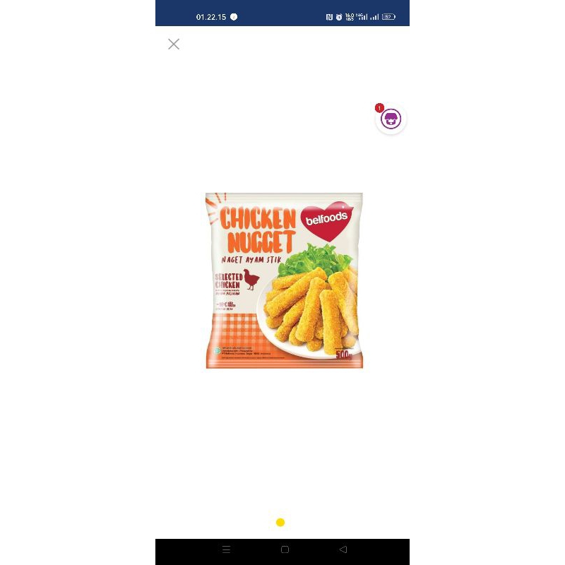 

belfoods chicken nugget 450gram