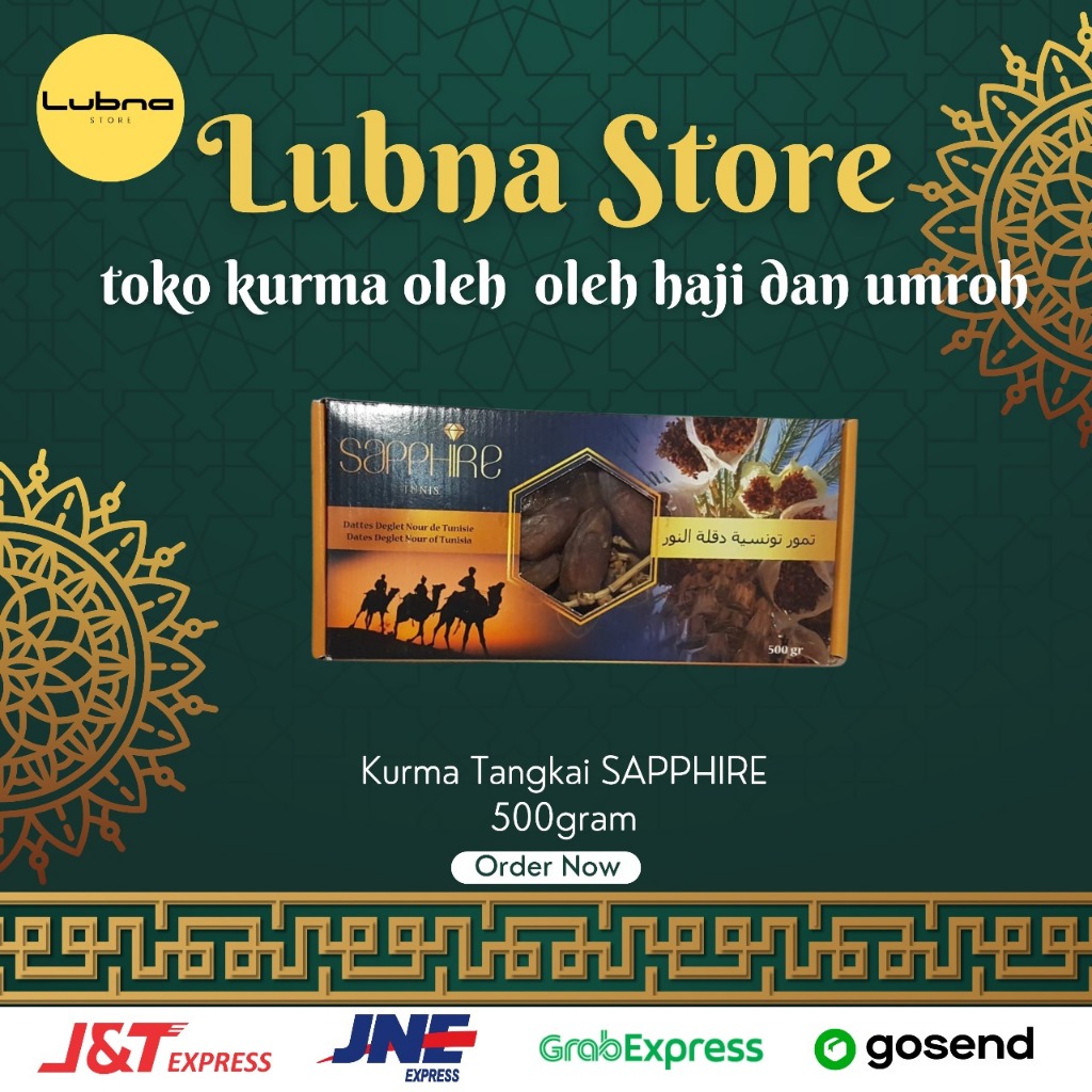 

KURMA TANGKAI SHAPPIRE Ukuran 500gram