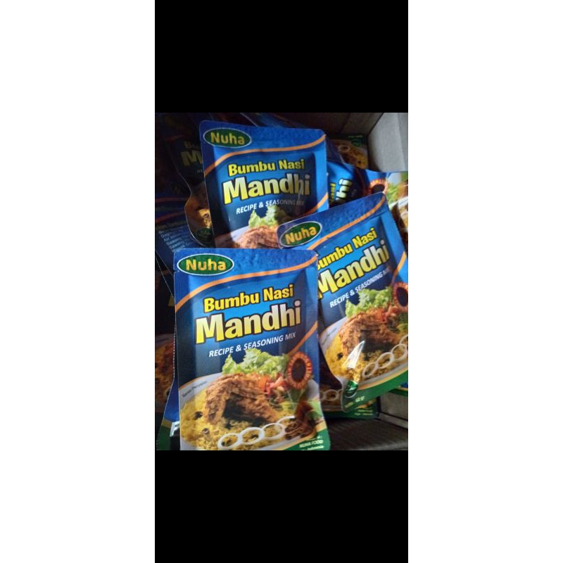 

NUHA BUMBU NASI MANDHI 100℅HALAL