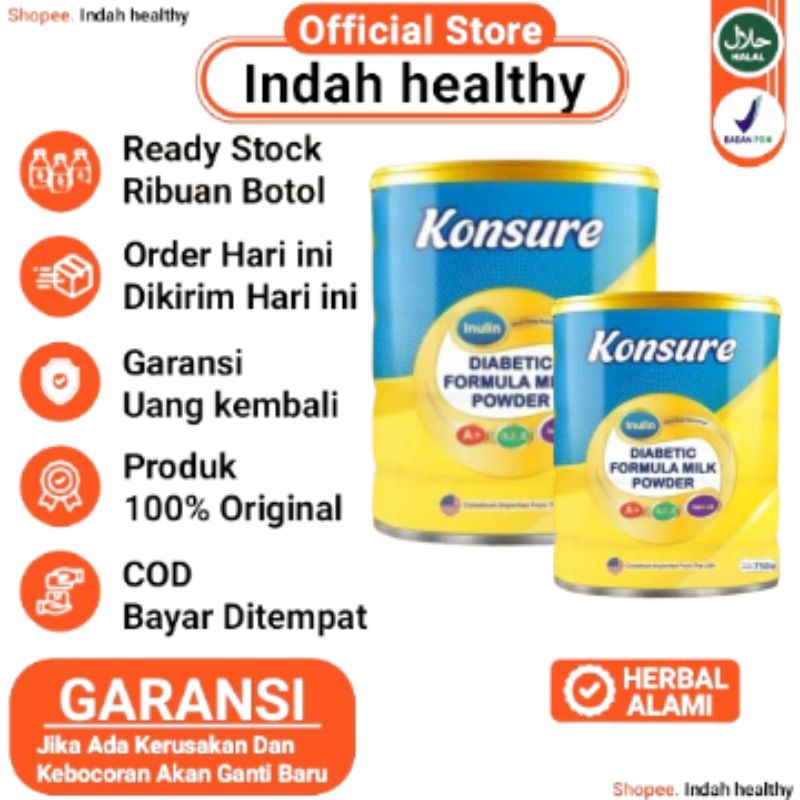 

SUSU KONSURE-SUSU DIABETES KENCING MANIS DETOK INSULIN KUALITAS ASLI ORI