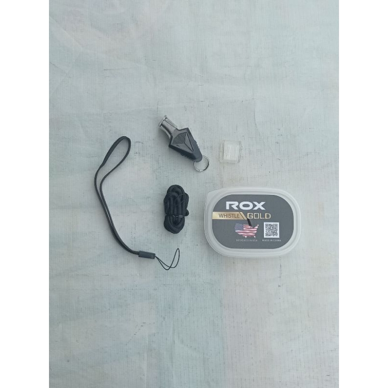 Peluit rox wasit futsal / wasit sepakbola / wasit volly