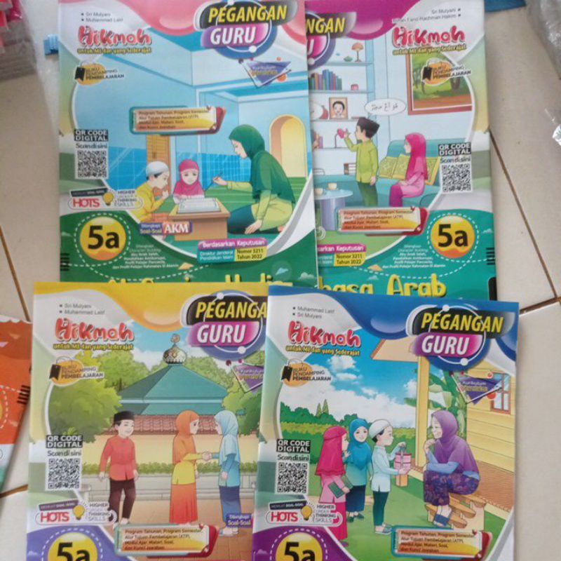 PEGANGAN GURU LKS MI HIKMAH KELAS 5 SEMESTER GANJIL 2024-2025-PUTRA NUGRAHA- KURMER