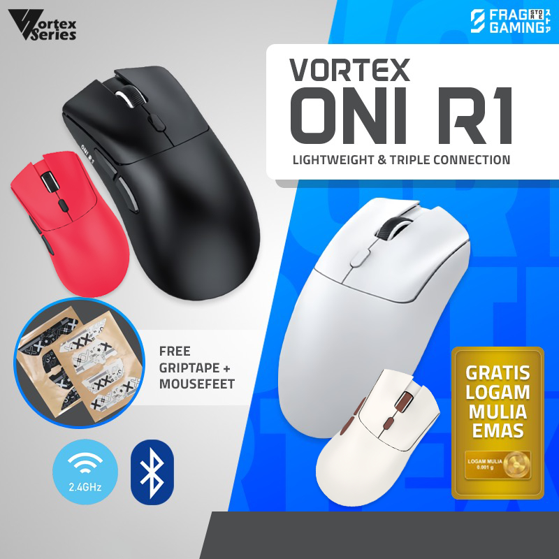 Vortex Oni R1 Vortexseries Lightweight Gaming Mouse VortexOni OniR1
