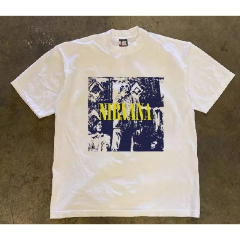 Korea style T-shirt oversize NIRVANA