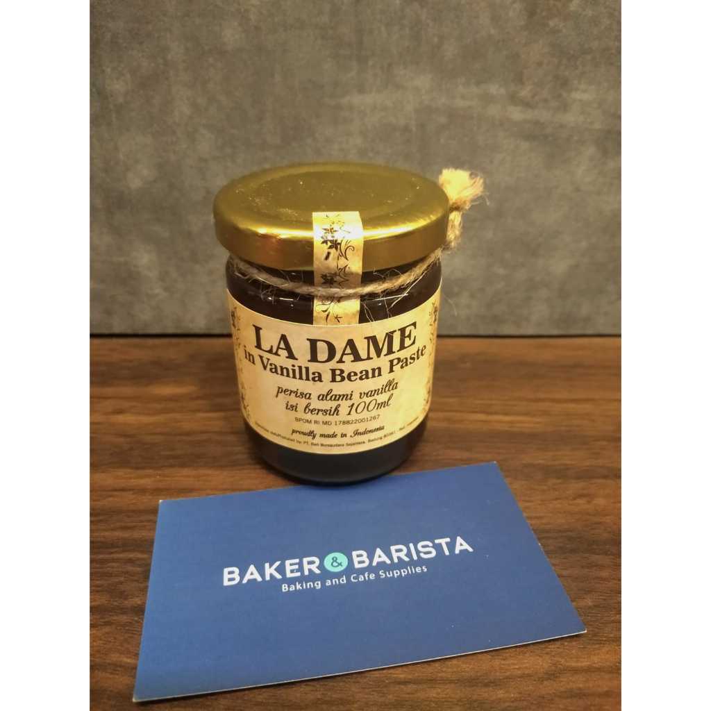 

La Dame in Vanilla Bean Paste 100ml - Ekstrak Vanila Halal MUI