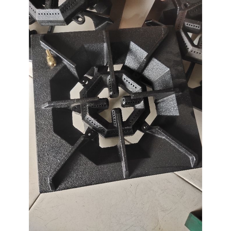 Tungku dan burner kompor gas stok burner kumplit spuyer nya