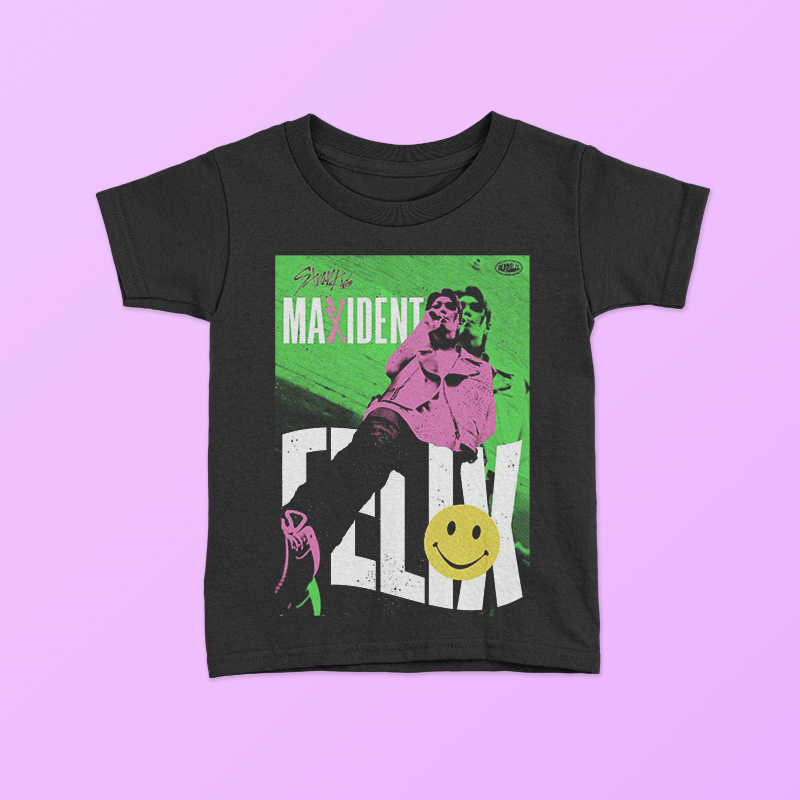 KAOS BAJU ANAK STRAYKIDS STRAY KIDS FELIX KPOP KOREAN KOREA BOYBAND | TSHIRT DISTRO BABY KIDS TEE / 