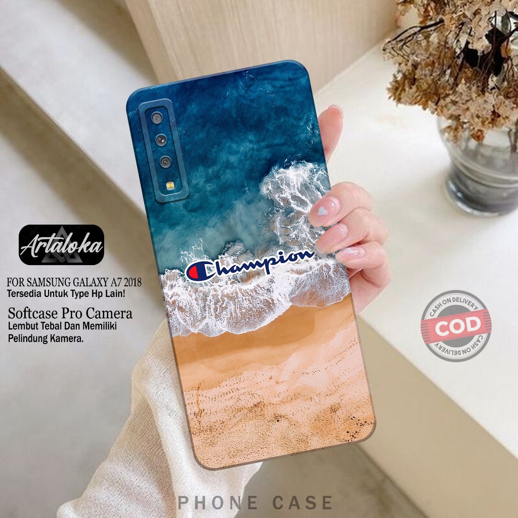 Case Hp Samsung Galaxy A7 2018 Fashion Case Branded Softcase Samsung Galaxy A7 2018 Silikon TPU Pro 