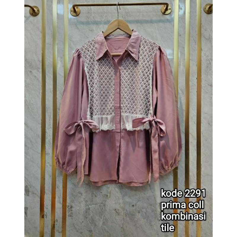 Blouse Wanita by Mascot Collection / Atasan Wanita Murah Kekinian / Blouse Wanita Stripe Salur