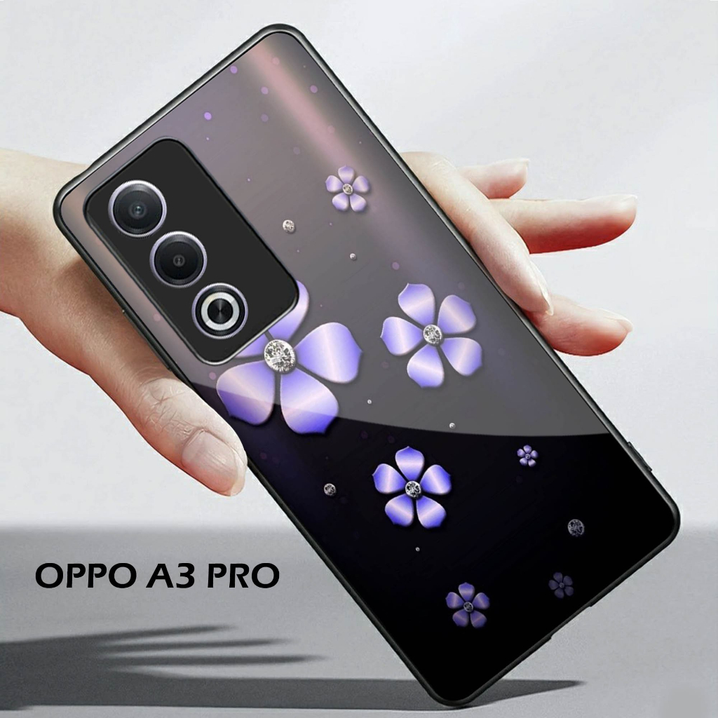 (S78) Case Kaca OPPO A3 PRO - casing handphone - OPPO A3 PRO -