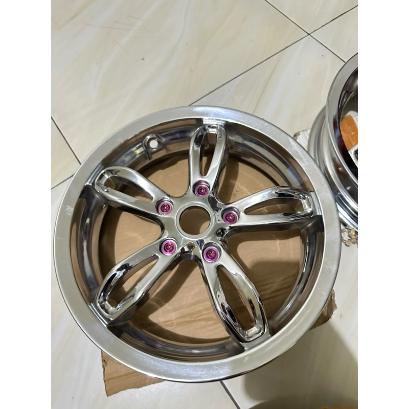 Baut Titanium Velg original vespa matic