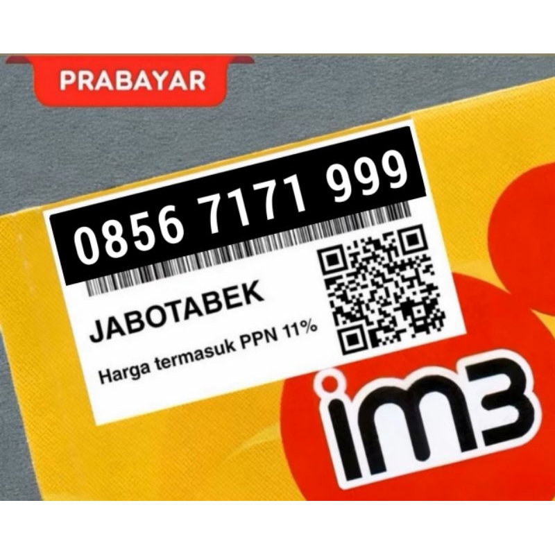 Nomor Cantik Indosat Im3 11 Digit Abab Triple 7171 999