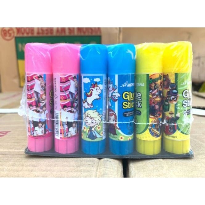 

LEM GLUE STICK PUTAR BONEKA HARGA PER PACK ISI 24 PCS