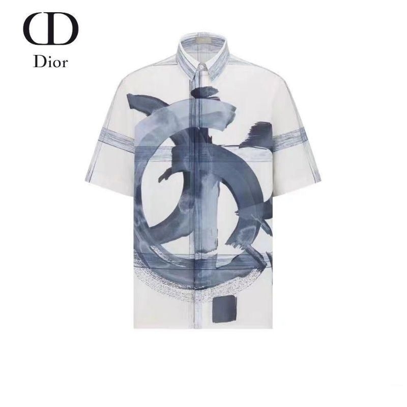 KEMEJA LENGAN PENDEK PRIA DIOR IMPORT BRANDED