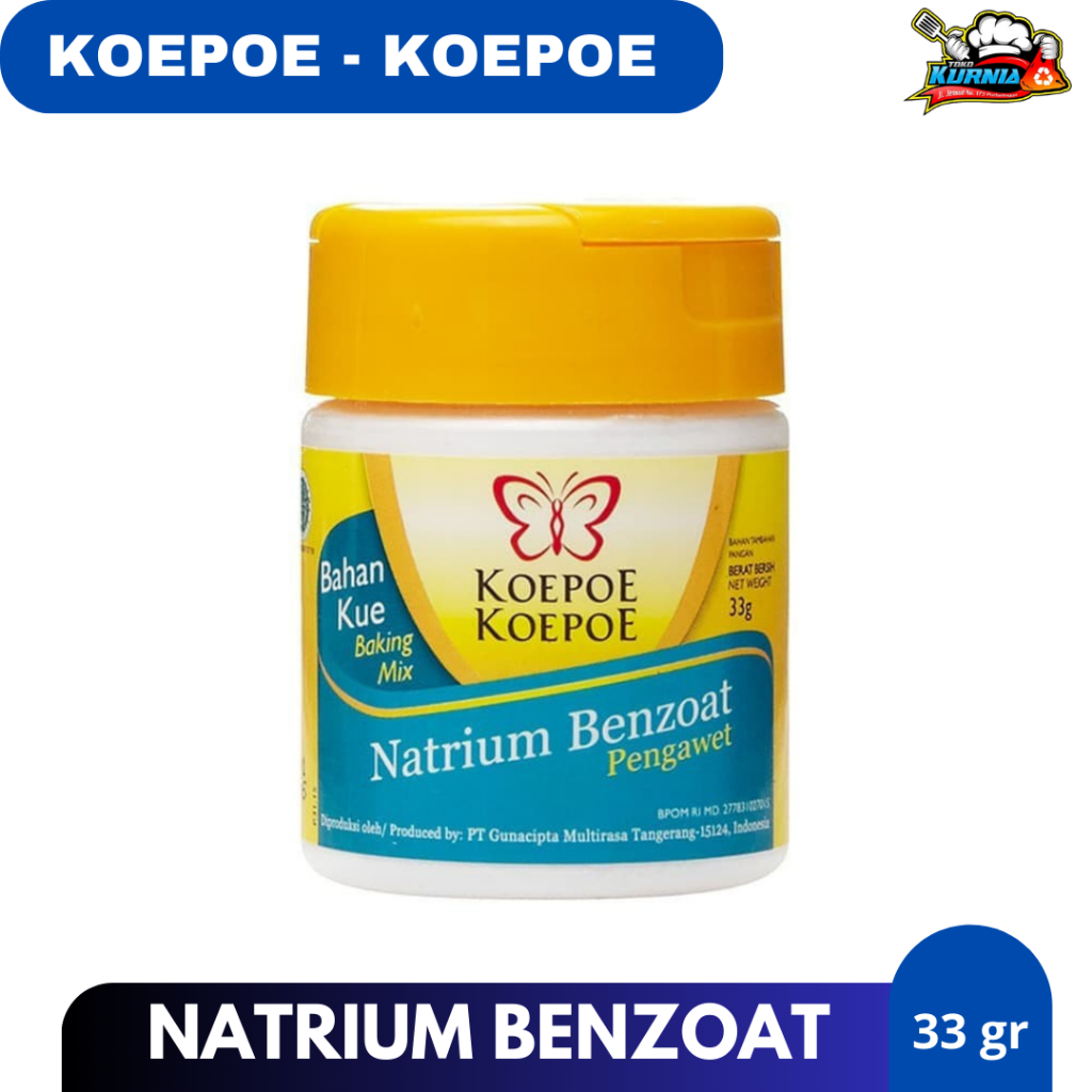 

NATRIUM BENZOAT KOEPOE KOEPOE 33 GRAM