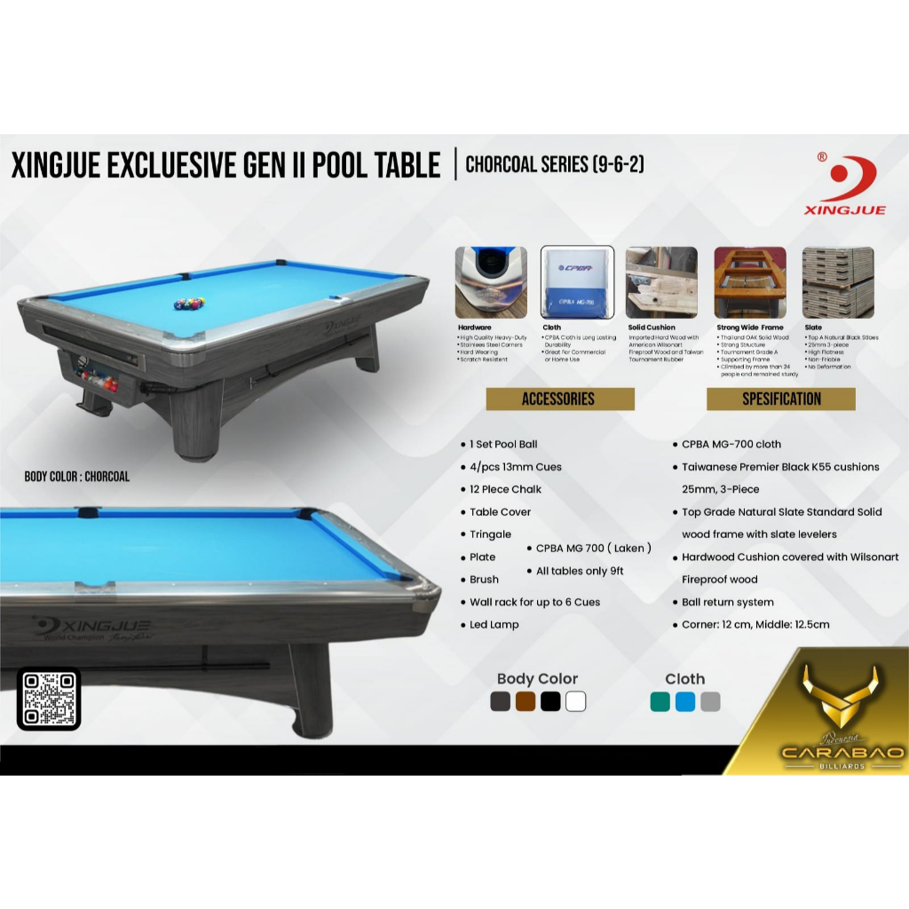 Meja Billiard Xingjue 9ft Murah Pengiriman Seluruh Indonesia