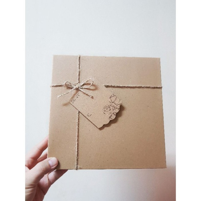 

10 pcs dus kotak kue box packaging hampers snack makanan coklat polos