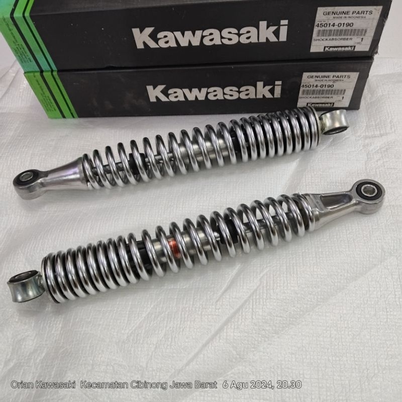 shockbreaker,shock,sok belakang kawasaki zx130 original