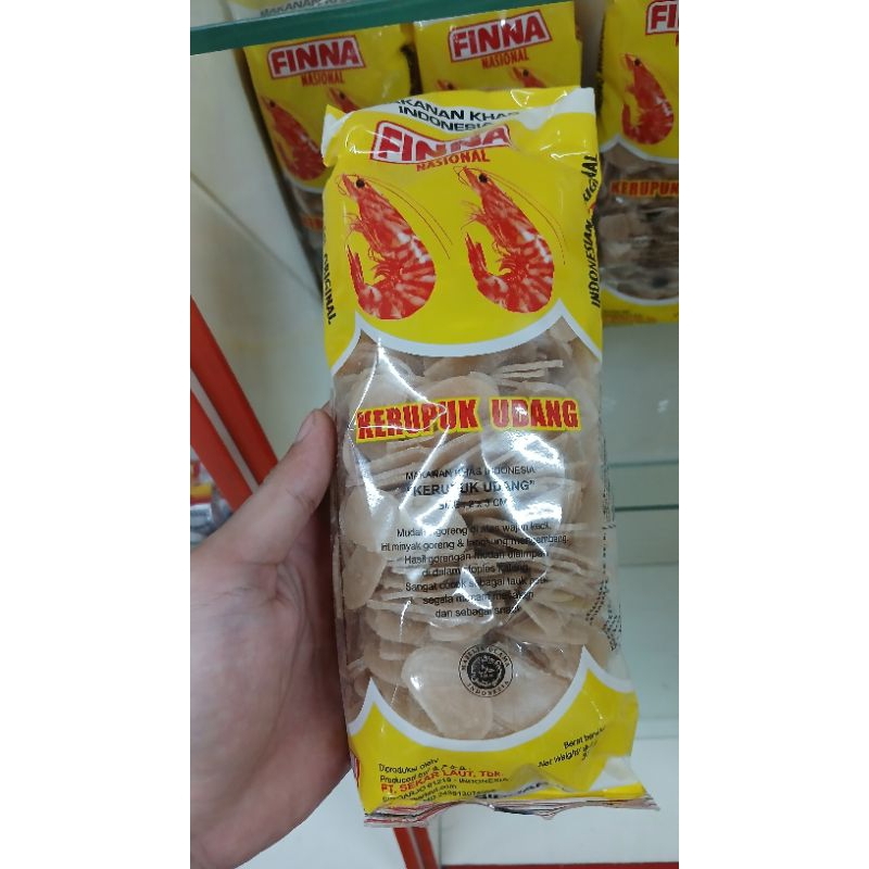 

kerupuk mentah pina rasa udang per bungkus 1buks