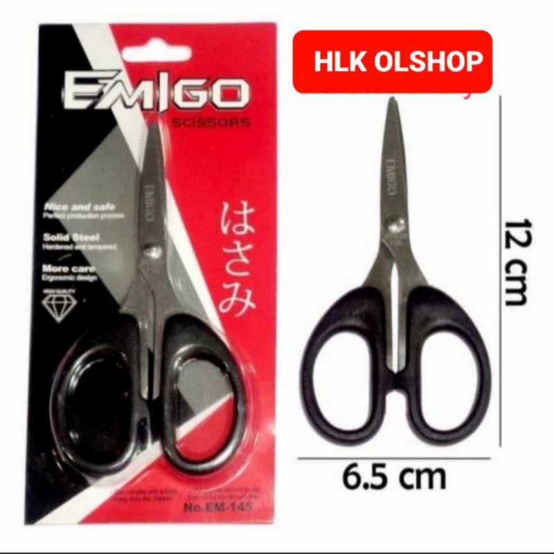 

GUNTING EMIGO KECIL 12 CM GUNTING STAINLESS EMIGO