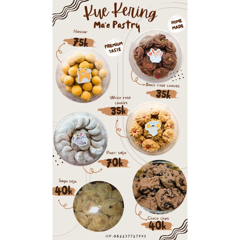 jasa edit daftar menu jualan/edit poster/poster digital
