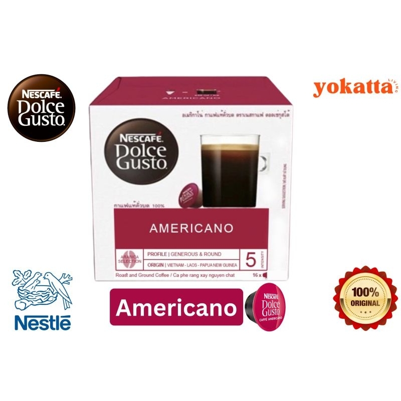 Kopi Kapsul Nescafe Dolce Gusto Americano