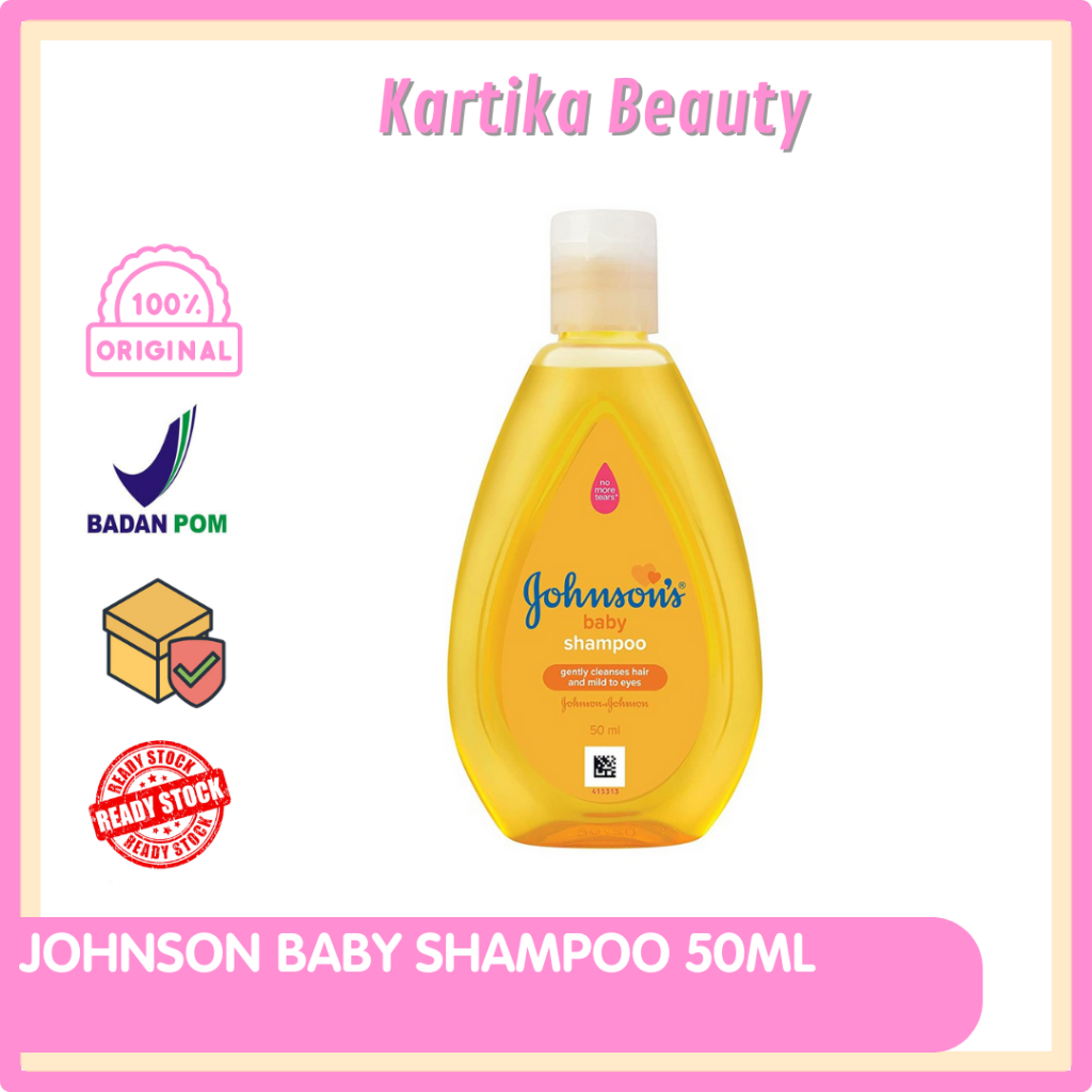 JOHNSON BABY SHAMPOO 50 ML - SAMPO BAYI JONSON SAMPO JONSON SAMPO BAYI JANSEN SAMPO JANSEN