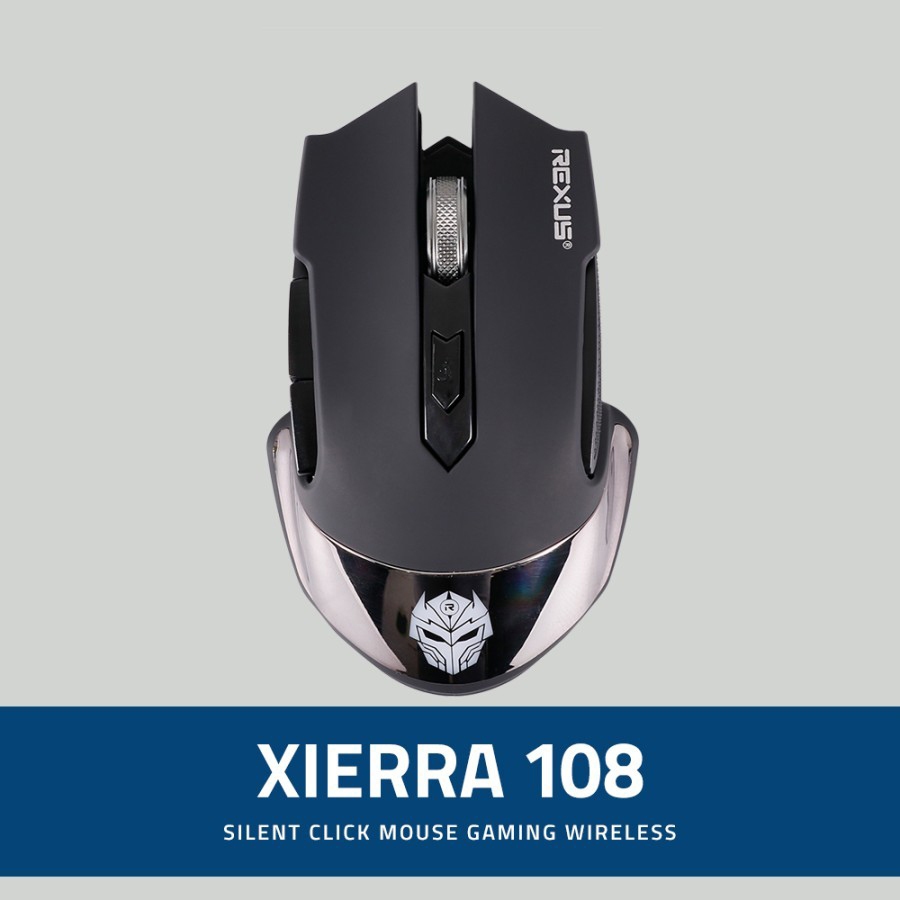 Rexus Xierra 108 Silent Click Wireless Gaming Mouse