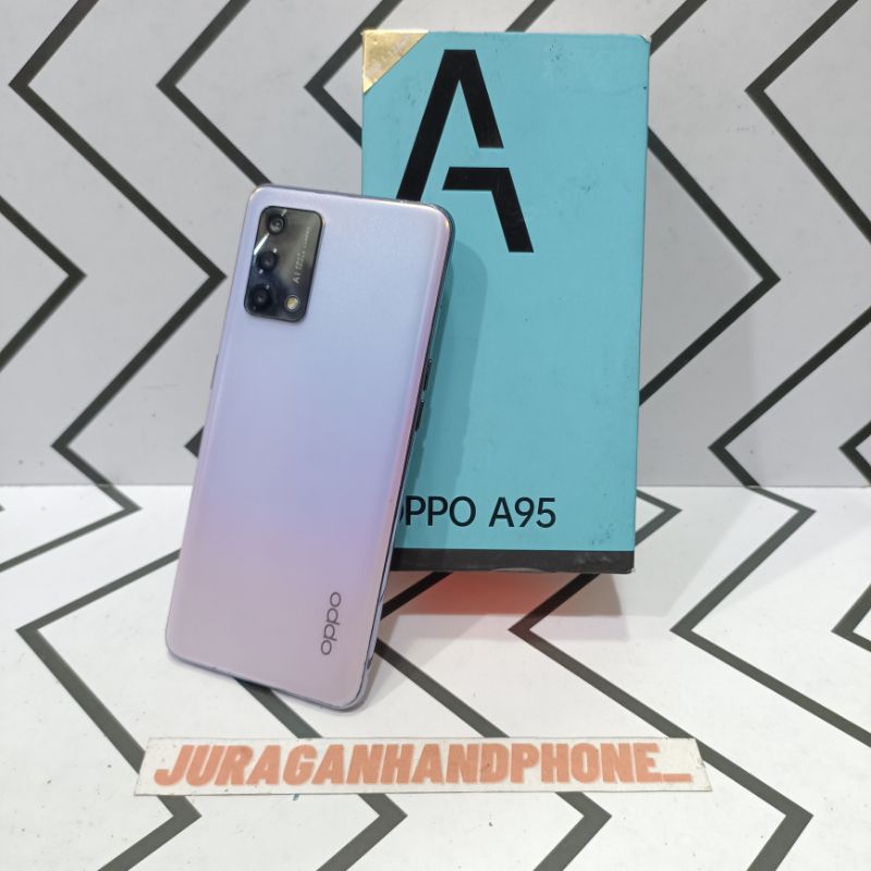 Oppo A95 8/128GB Hp Second Bekas - Langsung Cek Deskripsi