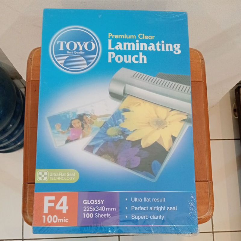 

Laminating pouch Toyo F4 glossy 1 pak