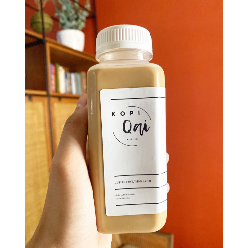 Kopi Qai Butterscotch Sea Salt Latte (bottled) 250 mL