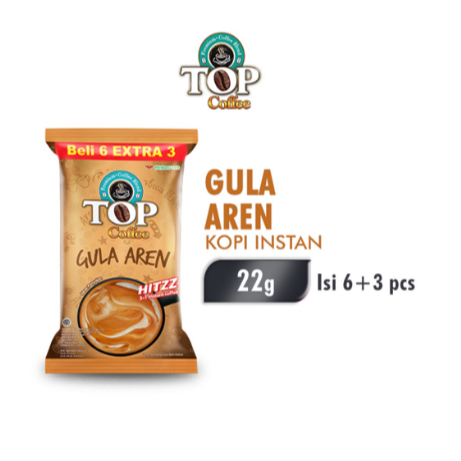 

Top Coffee Kopi Instan Gula Aren Pack 22 gr isi 6 + 3 pcs (x2 pack)
