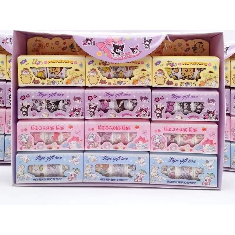 

Washi tape/selotip kawaii Sanrio / cute dekorasi diary/scrapbook book import