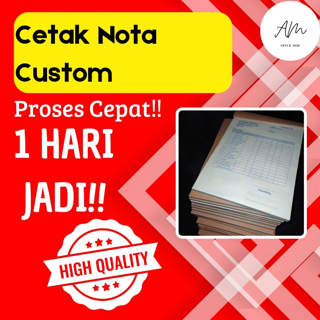 

CETAK NOTA CUSTOM FREE DESIGN