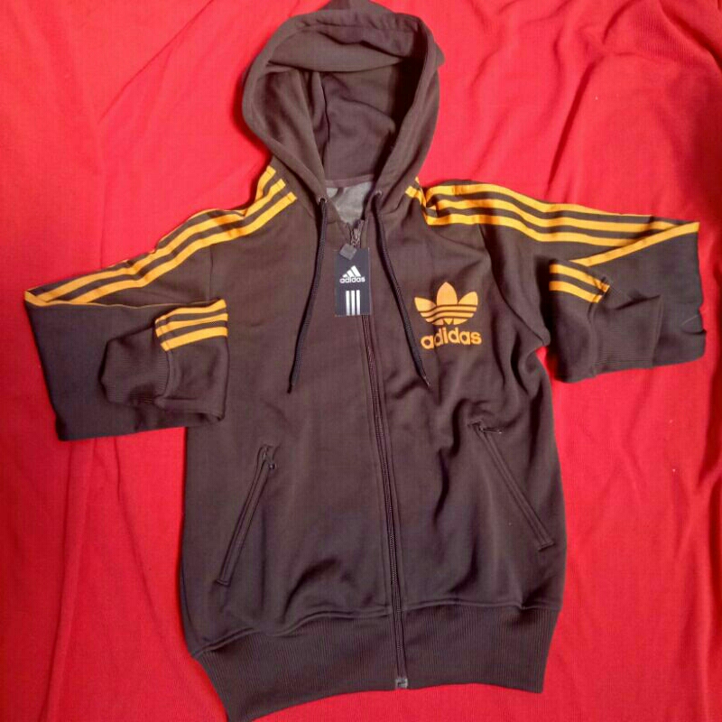 jaket Adidas brown original 100%